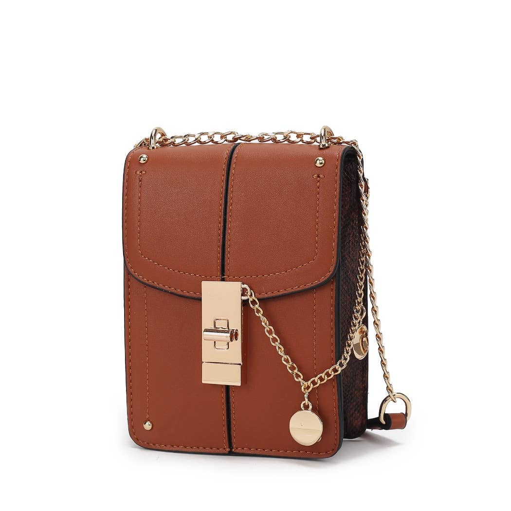 Sac à bandoulière  Iona en cuir végétalien