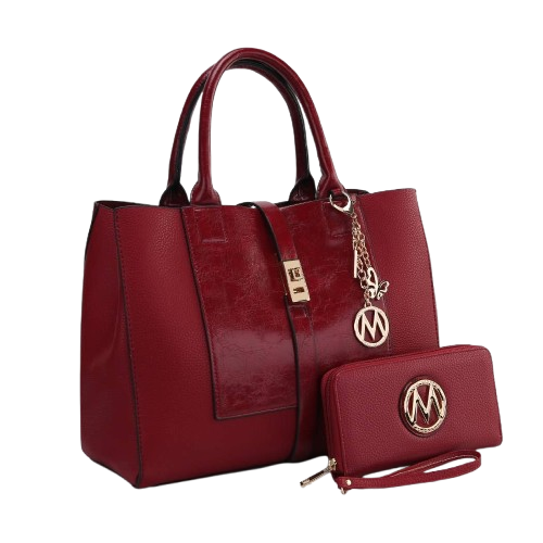 Ensemble sac à main Yola pour femme avec portefeuille.